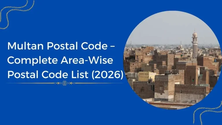 Multan Postal Code