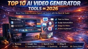 Top 10 AI Video Generator Tools in 2026